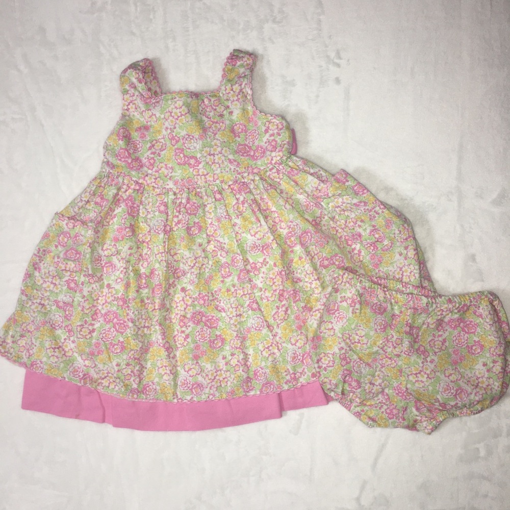 Vintage Chelsea’s Corner Floral Matching Dress Set